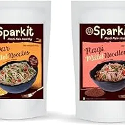 Sparkit Masti Mein Healthy Jowar and Ragi Millet Noodles | No Maida, No MSG, Sun-dried, Not Fried, No Preservatives | Pack of 2-picture-24