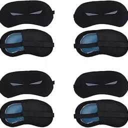 Samtrish Reusable Superhero Eye Mask with Cooling Gel - Hot & Cold Compress Therapy for Puffy Eyes & Migraines - Relaxation Sleep Mask for Men Women Kids - Adjustable Strap - Cotton Fabric | Pack of 4-picture-18