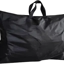 THE HOMENCE Women’s PU Waterproof Dustproof Rain Cover – Protective Cover for Messenger, Shoulder & Office Bags (Black)-picture-17