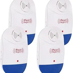 BAZPUR MART® 4 Pa Upg de st Re ller Plug-in st Control Reject Mice, Mosquitos, Bugs, Ants, Spiders, Roaches, Rodents, ts for Indoor use-picture-35