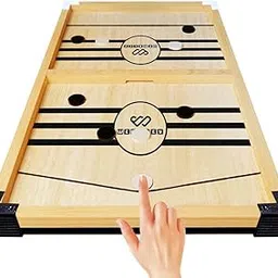 Wembley Fastest Finger First Board Games for Kids Wooden String Hockey Sling Puck Indoor Games Toys for Kids 5+ Years Perfect Gifts for Kids-image-55