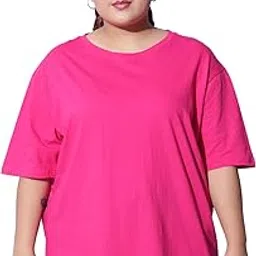 funday fashion Women's Oversized Fit T-Shirt image 1
