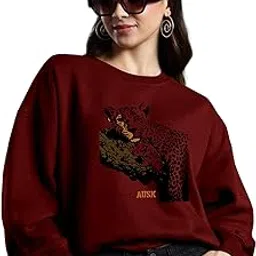 ausk Premium Printed Designed Loosefit Womens Sweatshirts || Long Sleeves Sweatshirt-picture-12