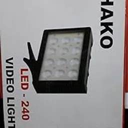 Hako 240 Professional Video Light & Dimmable 3200k -5600k Video Mount Light-picture-16