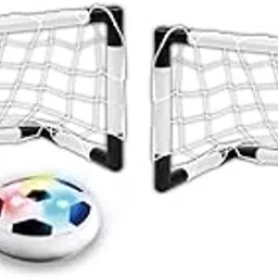 Playwell Innov8 Air Soccer Goalpost | Portable Training Net | Slide on Any Smooth Surface | Ages 5+ | Battery Operated with LED Lights | Quick Setup | Durable-image-55