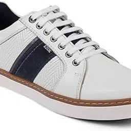 ezok 1024 Men's Genuine Leather Casual Lace-Up Shoes | Lightweight, Comfortable & Stylish Everyday Sneakers-picture-13