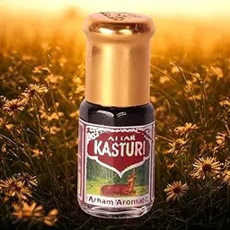 Louis Kouros Real Kasturi Attar With Kasturi Days Combination 24 Hours Long Lasting for Men & Women | Arabic & Switzerland Blend | Natural, Floral Attar, Amber Musk & Blends (mukhallat) Fragrance Notes | Long-Lasting Non-Alcoholic Roll-On Attar | Ideal Gift | Eid, Ramadan, Umrah Gift Set Non Alcoholic & Vegan Islamic Fragrances |3 ML Pack Of 3-image-84