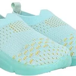 cuho trends Light Up Unisex Baby Knitted Slip-On Shoes | Round Toe | Lightweight & Breathable-picture-30