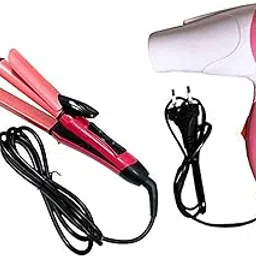 shopobox Hair Electric Brush 3 in 1 Ceramic Fast Hair Straightener and Hair Dryer Combo-image-92
