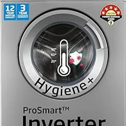 Voltas Beko 6.0kg, Inverter, 5 Star Front Load Washing Machine (WFL6010VPSS, Gray),Stain Expert-image-38