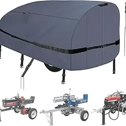 Log Splitter Cover Heavy Duty Windproof (94.3"L X 49.4"W X 41.5"H) for 15-45ton Heavy-Duty Waterproof Log Splitter Cover Wood Splitter Cover All Weather Protection Wood Splitter Accessories-picture-23