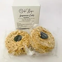 Cafe Hops: Japanese Cake with Coffee Filling | Pack of 2 Box | Each Box Contains 2 Piece | Total 4 Pieces (480 Gram) Japanese Cake | Each Piece weight 120 Gram | Round | Pastry Dessert-picture-38