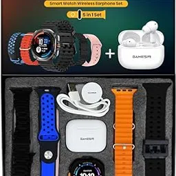 GameSir H20 Pro Smart Watch Combo, Bluetooth Calling, 1.5" HD Display, Heart Rate & SPO₂ Monitoring, 5 Strap & TWS Earbuds, Multiple Sports Modes, IP68 Waterproof – Compatible with Android & iOS-picture-14
