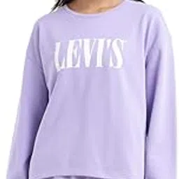 levi's Women's Cotton Crew Neck Brand Logo Sweatshirt-picture-28