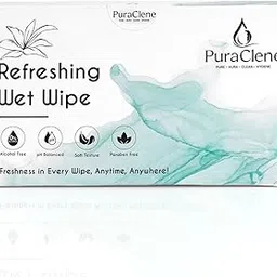 PuraClene Refreshing Wet Wipes, Alcohol-Free, pH Balanced, Paraben-Free, Soft Texture-picture-10