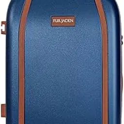 fur jaden The Wayfarer Polycarbonate Travel Luggage Suitcase with 8 StealthTech Silent Shock Absorbing Wheels, TSA Lock & Aviation Grade Telescopic Trolley (Cobalt Navy, Check-in 24" (65CM))-picture-26