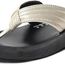 aerofast Orthopedic Flip Flops - Comfort Sandals with Arch Support, Padded Straps & Anti-Slip Sole for Women - Waterproof Beach & Pool Sandals (AF08N8)-picture-45