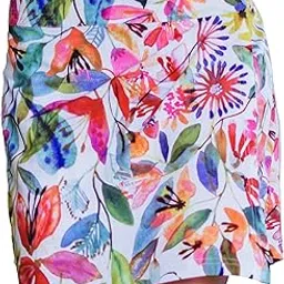 ripskirt hawaii | Length 2 with Pockets | Quick Wrap, Quick Dry, Travel Skirt with Side Pockets, Wildflower Watercolor, 8-10-picture-30