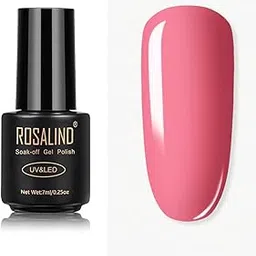 ROSALIND Gel Nail Polish UV LED Nail Polish Nail Manicure Long Lasting Nail Art Color Gel Need UV Lamp to Cure UV Gel Polish (7ml-2461)-picture-40
