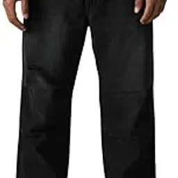 hubberholme Men Washed Cotton Loose Fit Mid- Rise Jeans 3 image 1