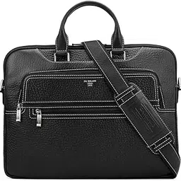 da milano Leather Laptop Bag for Men & Women - Fits Up To 15"-picture-16