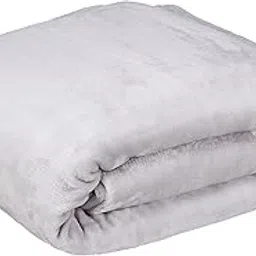 MYTRIDENT Home Essential Style me Solid Double Flannel Blanket, 290GSM, 100% Polyster, Alloy-picture-20