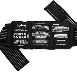 Lifelong Reusable Hot & Cold Pack with Straps | Flexible Gel Ice Pack for Pain Relief, Injuries, Shoulder, Knee, Back, Neck & Ankle |Hot and Cold Therapy Gel Bag for Swelling & Muscle Recovery |Medium-image-29