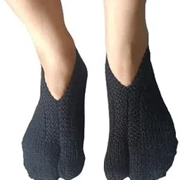 ShailyCraftWorld's Handmade Woollen Thumb Socks for Women-picture-27