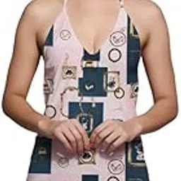 love maker Women Satin Babydoll Nightgown Lingerie for Women | Sexy Nightwear for Women | Nighty for Women Stylish | Baby Doll Lingerie Multicolour-picture-21