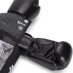 Cult Premium Leather Boxing Gloves for Men & Women | Foam Padding | Punching Bag Gloves for Boxing, Training, Kickboxing, Muay Thai, MMA | 8 Oz Boxing Gloves | Black-picture-50