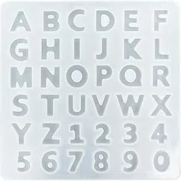 Small Alphabet Mould – Silicone Letter Molds for Resin, Chocolate, Fondant, Clay – A-Z Alphabet DIY Craft Mold – Flexible & Reusable for Baking, Soap, Epoxy Art Projects-image-12