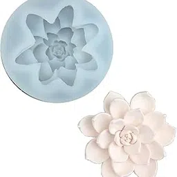 LEGACYCART 3D Lotus Resin Flower Shape Silicone Mold | 3D DIY Fondant Candle, Soap Mould | Molds for Making Cake Decoration, DIY Handmade soap, Jelly Sugar Chocolate | Bakeware Molds (Pack of 1)-image-51