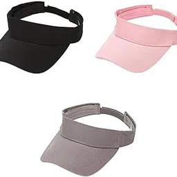 3pcs Cotton Sun Visor Hat Golf Tennis Outdoor Sports Hat|Clothing, Shoes & Accessories | Womens Accessories | Hats-image-21