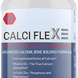 Vitaminhaat Calciflex Calcium Magnesium & Zinc Tablets with Vitamin D3, Calcium Supplement for Women and Men, For Bone Health & Joint Support 30 Tablets-image-92