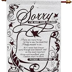 Saugat Traders Sorry Gift - Sorry Scroll Card - Gift for Girlfriend - Boyfriend - Apology Gifts For Husband - Wife - Friend-picture-45