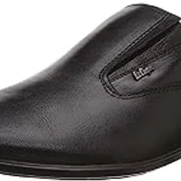 lee cooper Men's Black Leather Formal Shoes - 9UK/India (43EU)-picture-28