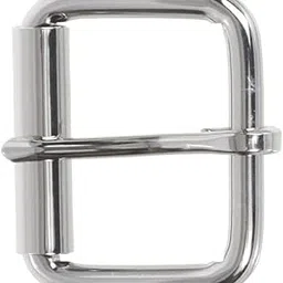 beltiscool 1 1/2" Nickel Free Single Prong Roller Belt Buckle Color: Silver-picture-33