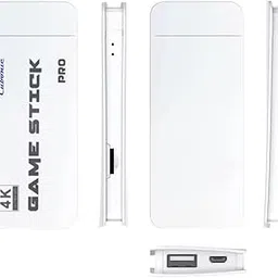 Cubonic M15 Plus Gamer’s Paradise Plug N Play Video Game, 64GB Storage, 20000+ Classic Games, 23 Emulators, HDMI Output, USB Powered, 4K Game Stick Pro with Wireless Controller-image-2