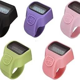 Sakar Electronic Finger Counter Number Counter 5-Digital Counters Clickers Number Count LCD Digital Display for Knitting-image-32
