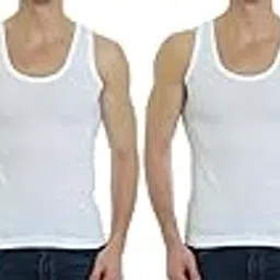 gbros Mens Baniyan/White Vest/Cotton Vest Pack of 4-picture-55