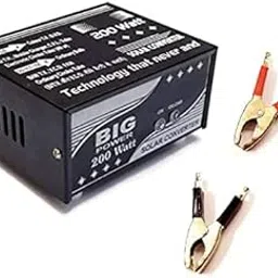 ESPtronics 200Watt Dc to Ac Converter 12v to 220v 12v dc to 220v ac Converter Dc to Ac Mini Car Inverter with Two AC Power Ports for 200watt Big Converter with Clip-picture-17