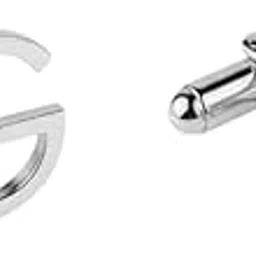 Personalized Initial Name Cufflinks for Men | Custom Monogram Cuff Links | Groom and Groomsmen Wedding Jewelry Gift | Elegant Formal Accessories-image-1