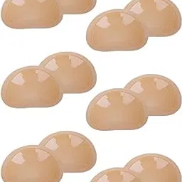 esensuelle 7 Bra Inserts Breast Pads | Reusable Breast Silicone Pads | Push-up Inserts for Bra Bikini Beachwear and Swim Top.-picture-14