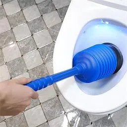 Praxon Toilet Plunger Clogging Solver Sink Cleaner Pipe Cleaner Cleaning Accessories Toilet Brush Cleaner Heavy Duty Cleaner Toilet Cleaner Brush Bathroom Sink Plunger-image-75
