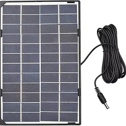 Sunydog Mini Solar Panel, 6W 12V Solar Panel for Outdoor Security Camera Solar Cell with 10ft DC Output DIY Waterproof Solar Panel Charger for Street Light Garden Lamp Home Fan Pump-picture-58