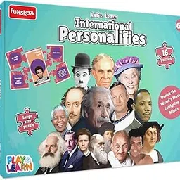 Funskool-Let's Learn International Personalities,Jigsaw, Educational,16x5pieces,Puzzle,for 6 Year Old Kids and Above,Toy-picture-31