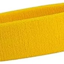 r lon R-LON Workout Headband for Women & Men - Moisture Wicking Non-Slip Exercise Hairband or Sports Sweatband -Ideal for All Sports Like Tennis, TT, Badminton, Running and Yoga (1 PC) Yellow image 1