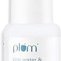 Plum 10% Niacinamide Serum with Rice Water | Provides Clear, Glowing & Brightening Skin | for Acne Prone, Combination, Oily & Sensitive Skin | Oil Control & Anti Acne Face Serum for Women & Men | 15ml-image-59