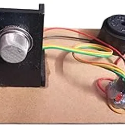 PRINTED BOTS LPG Gas Leakage Detection Alarm Device for Kitchen, Home, Laboratory, Industrial Use, Safety Monitoring, Sensor Based Alert System, Compact Design, Easy Installation & Indoor Applications-picture-11