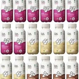 Overnight Oats with Vegan Protein | High Protein Oats Breakfast with Dietary Fibre | Just Add Milk | Ready in Minutes | 8 Mixed Berries + 6 Vanilla + 4 Chocolate Chips (Pack of 18, 50g Each)-picture-31